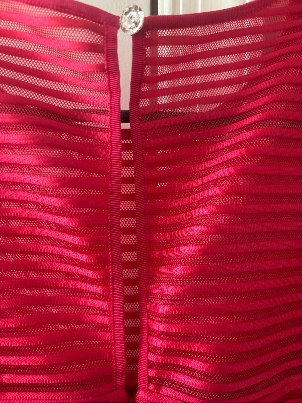 Ted Baker Illusion Stripe Fit & Flare Dress NWOT Sz 2 - Picture 4 of 5